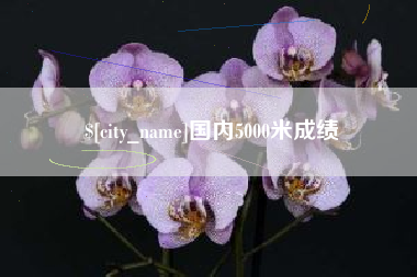 上杭国内5000米成绩