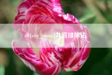上杭九宫排除法