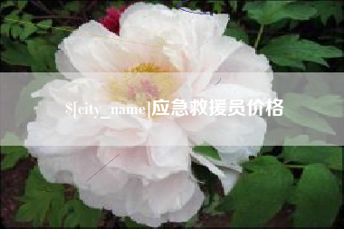 上杭应急救援员价格