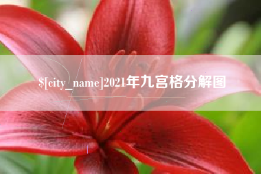上杭2021年九宫格分解图