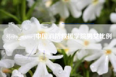 上杭中国消防救援学院男女比例