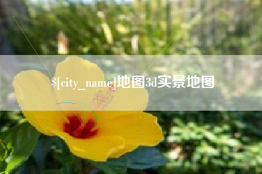 上杭地图3d实景地图