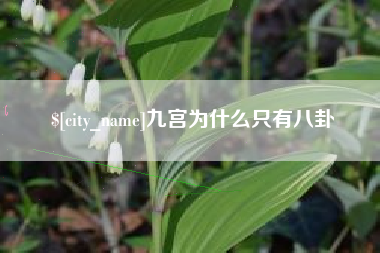 上杭九宫为什么只有八卦