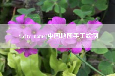 上杭中国地图手工绘制