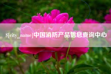 上杭中国消防产品信息查询中心