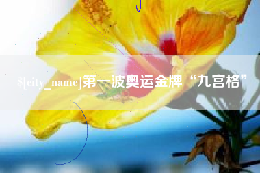 上杭第一波奥运金牌“九宫格”