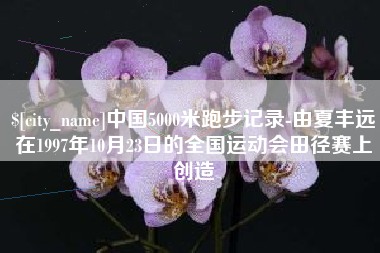 上杭中国5000米跑步记录-由夏丰远在1997年10月23日的全国运动会田径赛上创造