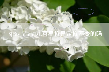 上杭九宫星位是定位不变的吗