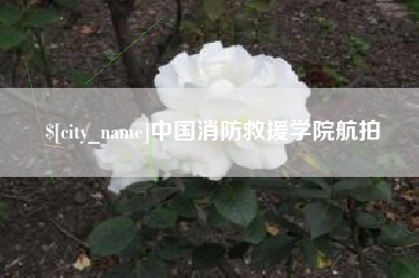 上杭中国消防救援学院航拍