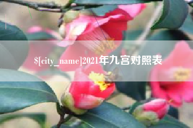 上杭2021年九宫对照表