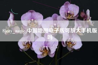 上杭中国地图电子版可放大手机版吗