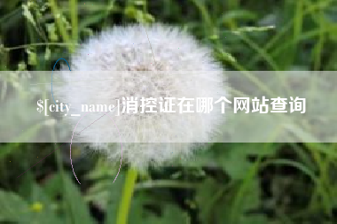 上杭消控证在哪个网站查询
