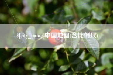 上杭中国地图(含比例尺)