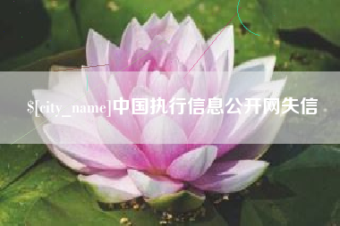 上杭中国执行信息公开网失信